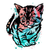 Katze Bunt