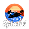 Splash Lover Ocean Sunset Jetski Style