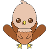 Cute Turkey Character Design