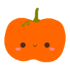 Cute Smiling Pumpkin Illustration