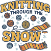 Knitting Through the Snow Winter Design
