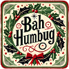 Christmas Greeting 'Bah Humbug' Design