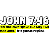 John 7:46 | Bible Quote