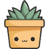 Kawaii Blumentopf