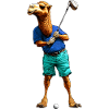 Chameaux de golf