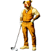 Pitbull Golfer