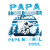 Papa Snowboarder