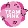 Team Pink Baby Shower Design