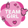 Team Girl Baby Shower Design