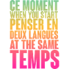 COOL SAYING FOR MULTILINGUALS, INTERNATIONAL