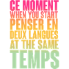 COOL SAYING FOR MULTILINGUALS, INTERNATIONAL
