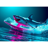 Neon Shark Sprinter Design