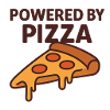 Powered by Pizza Motivational Design