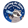 Night bear with telescope