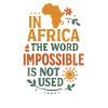 Empowering Africa Inspirational Quote Design
