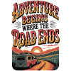 Adventure Begins Where The Road Ends