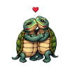 Turtles in love