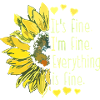 Sunflower Fine Mantra Tee