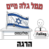 Israeli Flag Protest Humor Illustration