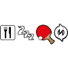 Eating Sleeping Table Tennis Repeat