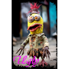 Expressive Trash Character Doll Illustration