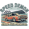 Racing Car Speed Demón Design
