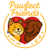Dogs and Cat Friendship Motif