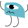 Cute little monster cyclops design