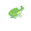 Master Frog Catcher Cartoon Design