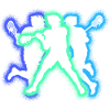 Lacrosse Player Silhouettes Men Lacrosse Boy