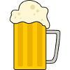 Foamy Beer Mug Illustration