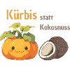 Pumpkin instead of coconut