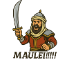 ⚔️ Arab Warrior with Beard – "Maulei!!"