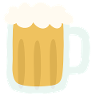 Foamy Beer Mug Illustration