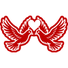 Wedding Dove Couple Couple Heart