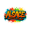T-shirt Magique Alsace Graffiti Design