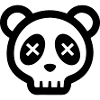 Panda Skull Funny Skull