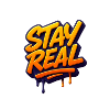 Stay Real Urban Graffiti Design