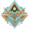 Celestial Dreamscape Geometric Design
