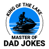 Lustiger Jetski-Vater-Witz im Sommer