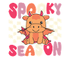 Dragon Halloween Groovy Devil Spooky Season