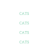 Whimsical Cat Daily Routine Design