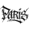 Graffiti-style lettering Paris