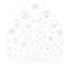 Playful floral pattern