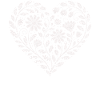 Flower Heart Pattern Florist