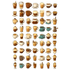 Various coffee drinks illustration