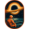 Cosmic Explorer Astronaut Artwork