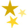Étoiles Dorées Motif Astronomique