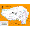 Historical Map of Tibet 1914 - 1950