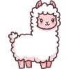 Cute Llama Cartoon